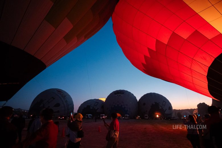 Воздушные шары в Cappadocia, Турция