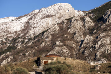 Бронекупол Грюзона в австрийском форте Горажда, Черногория