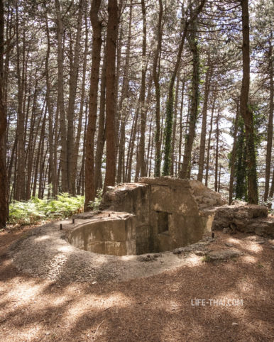 Форт Врмац (tvrdjava Vrmac) снаружи, Черногория