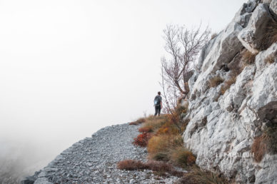 Старая австрийская дорога в районе Црквице, Черногория